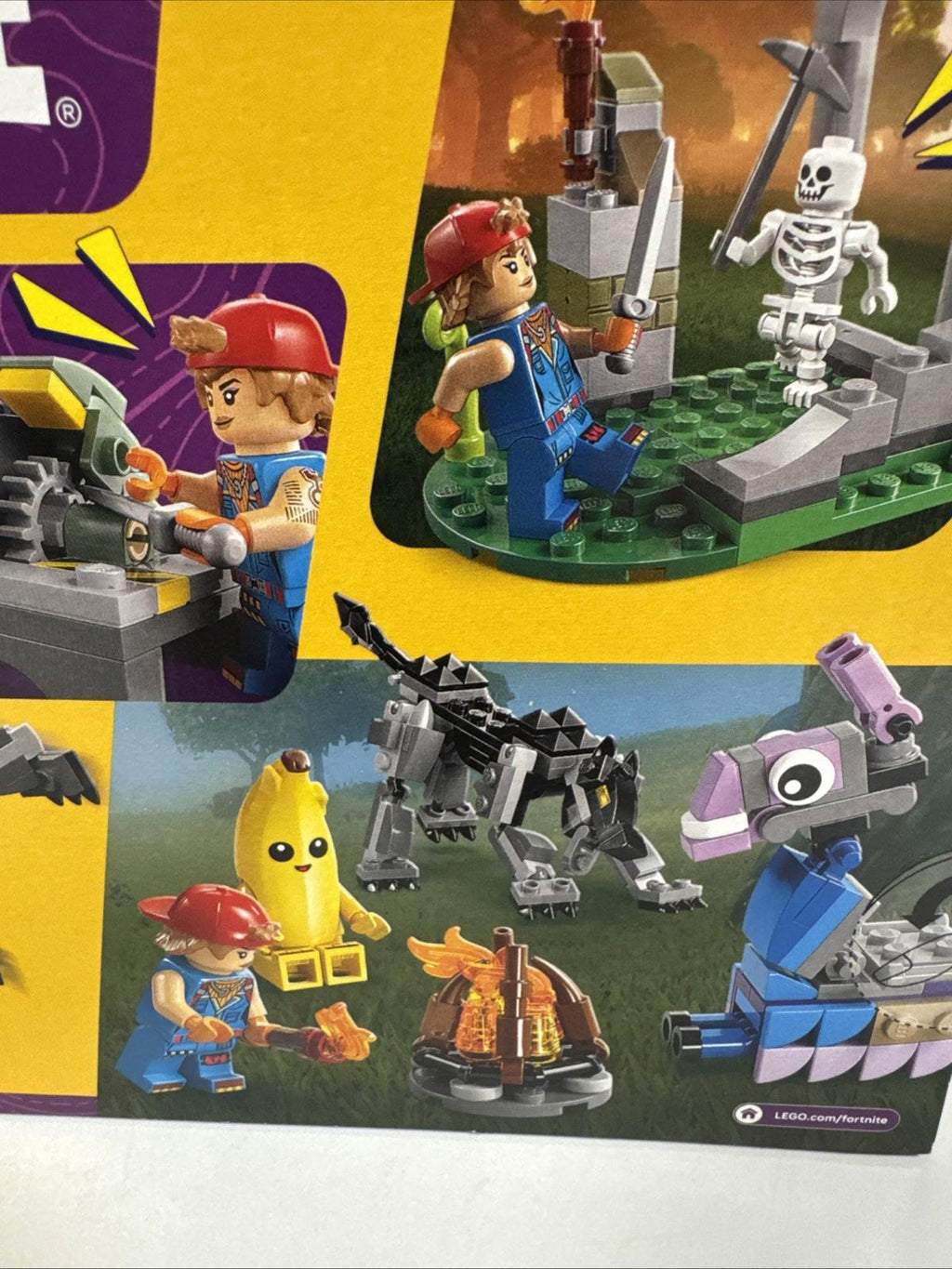 LEGO Fortnite 77075 Peely and Sparkplug’s Camp New Sealed