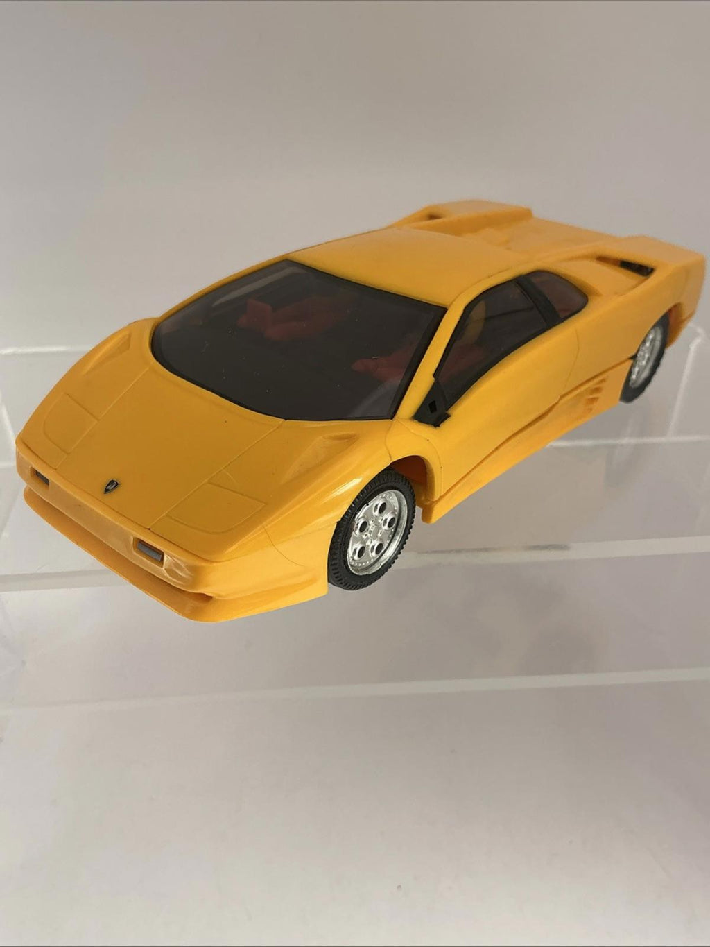 Scalextric Lamborghini Diablo C127 Yellow VGC Original Box