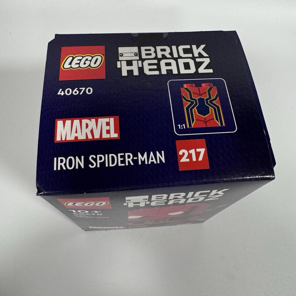 Lego BrickHeadz : Iron Spider-Man (40670) BRAND NEW, SEALED & RETIRED Set