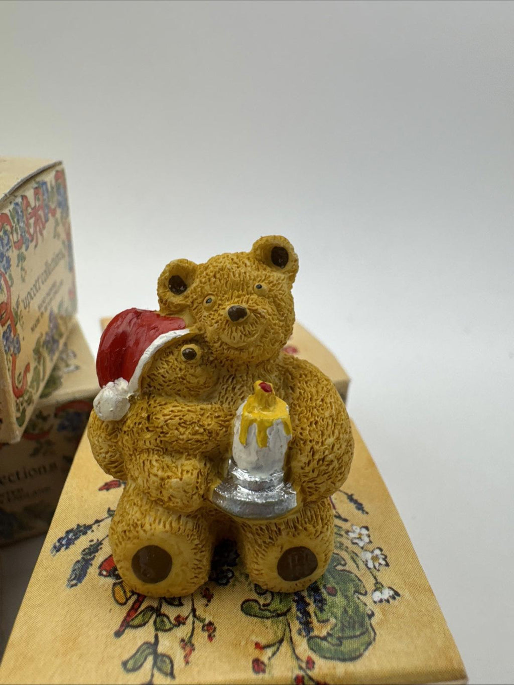 8 x Vintage R&R Hill Bears Upcott Collection Hand Painted Boxed VGC