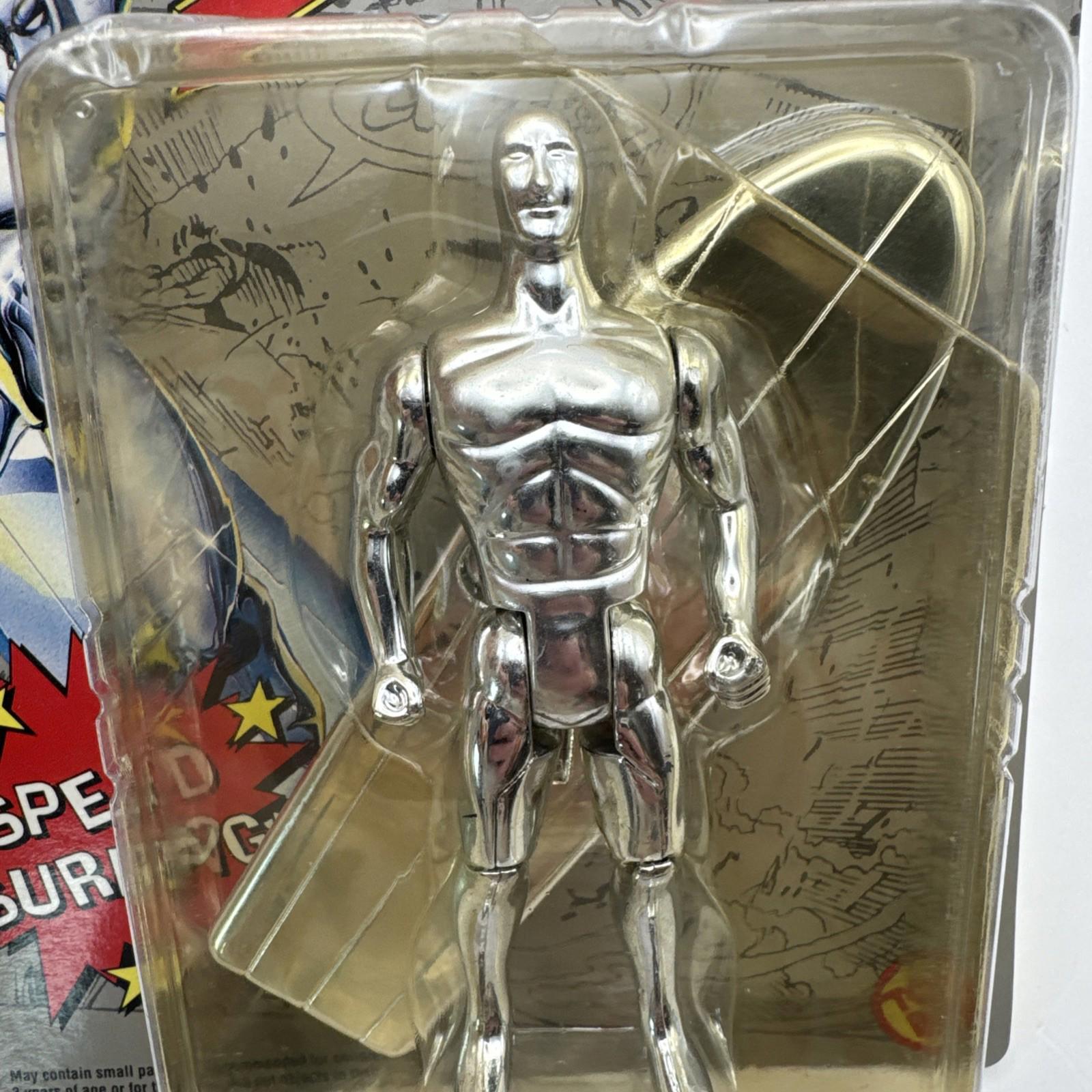 ToyBiz Marvel Super Heroes Fantastic Four The Silver Surfer Action Figure 1992