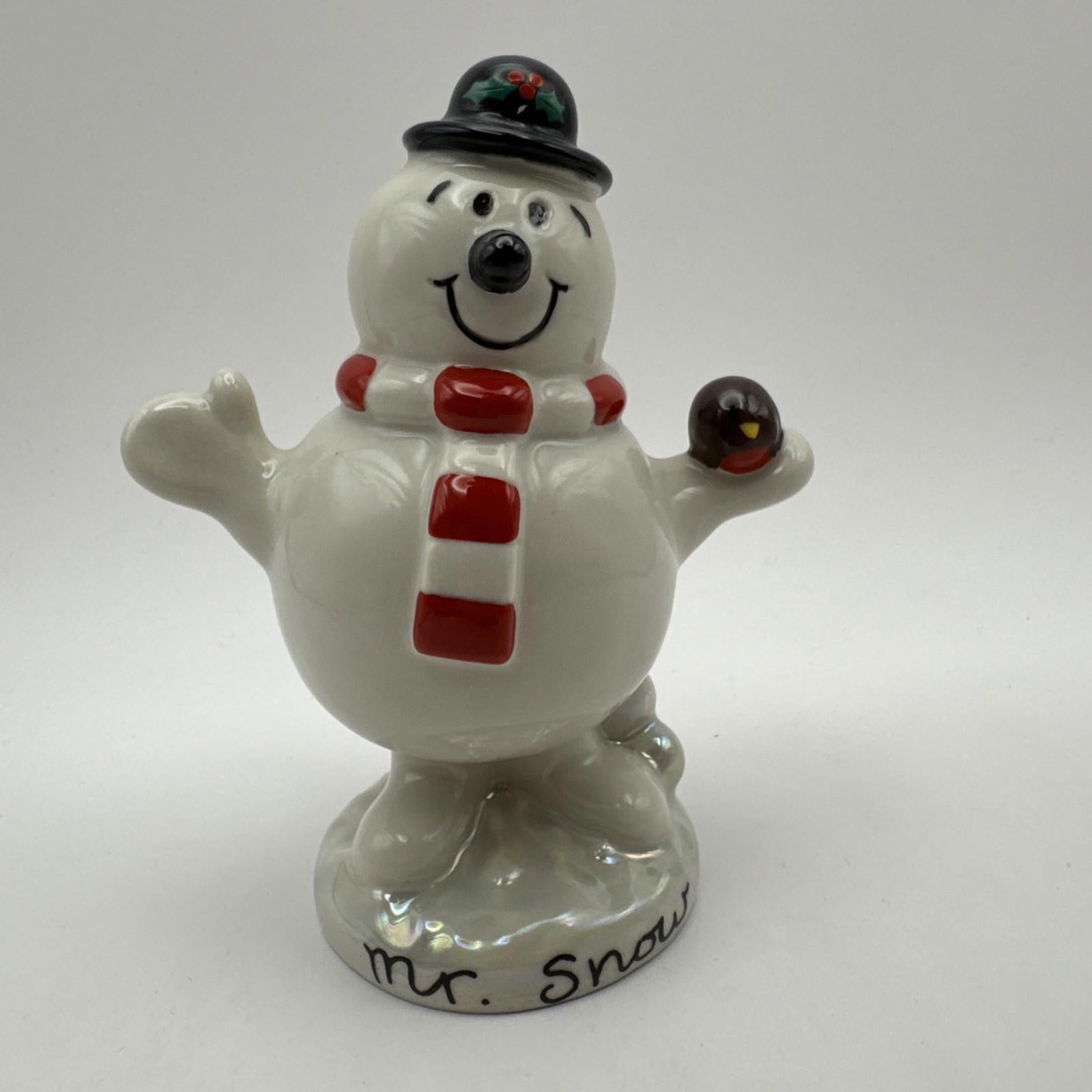 Wade Mr Snow Produced Exclusively For The Mr Men & Little Miss Club 1998 COA