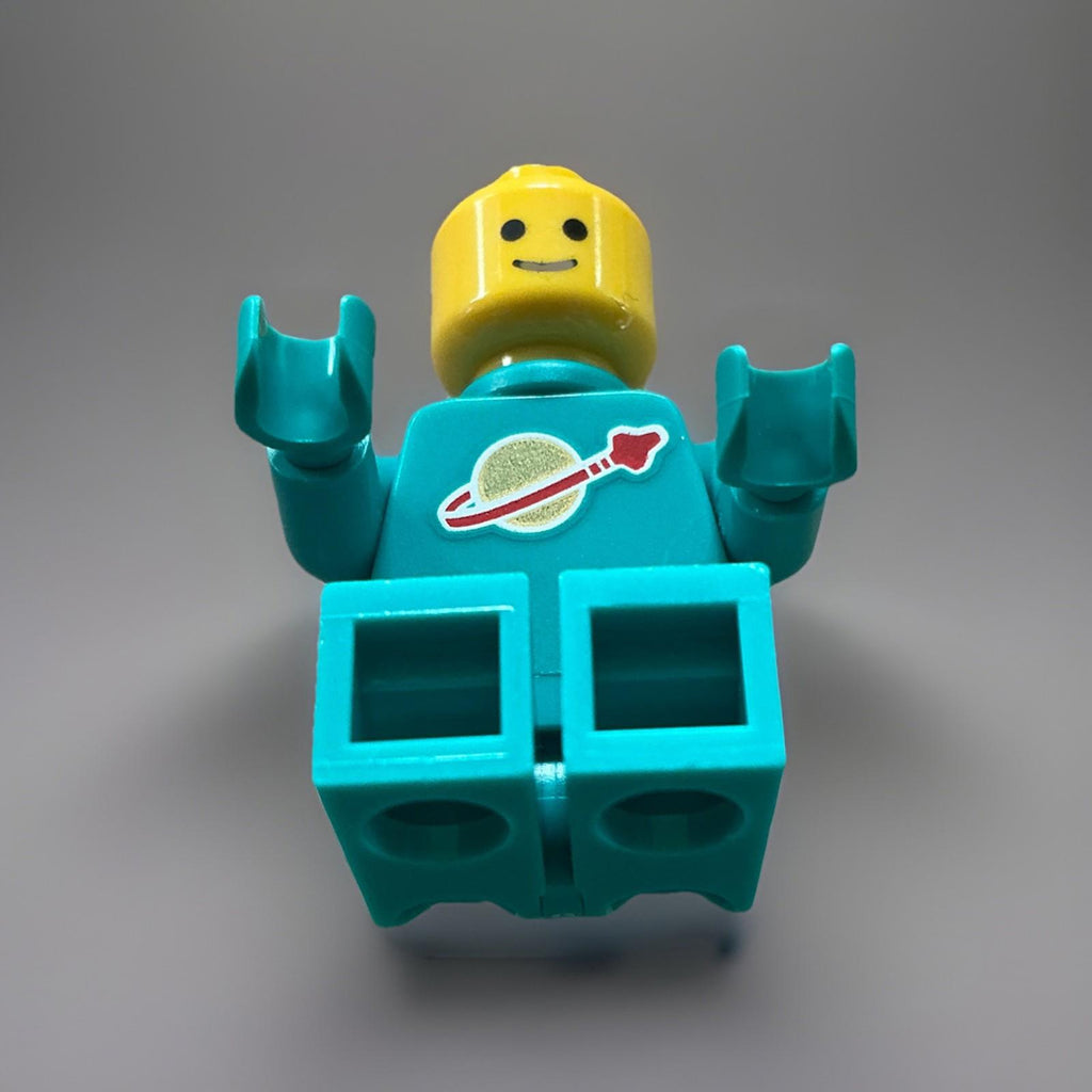 LEGO ICONS idea227 Classic Space Astronaut Turquoise minifigure from  21358 NEW