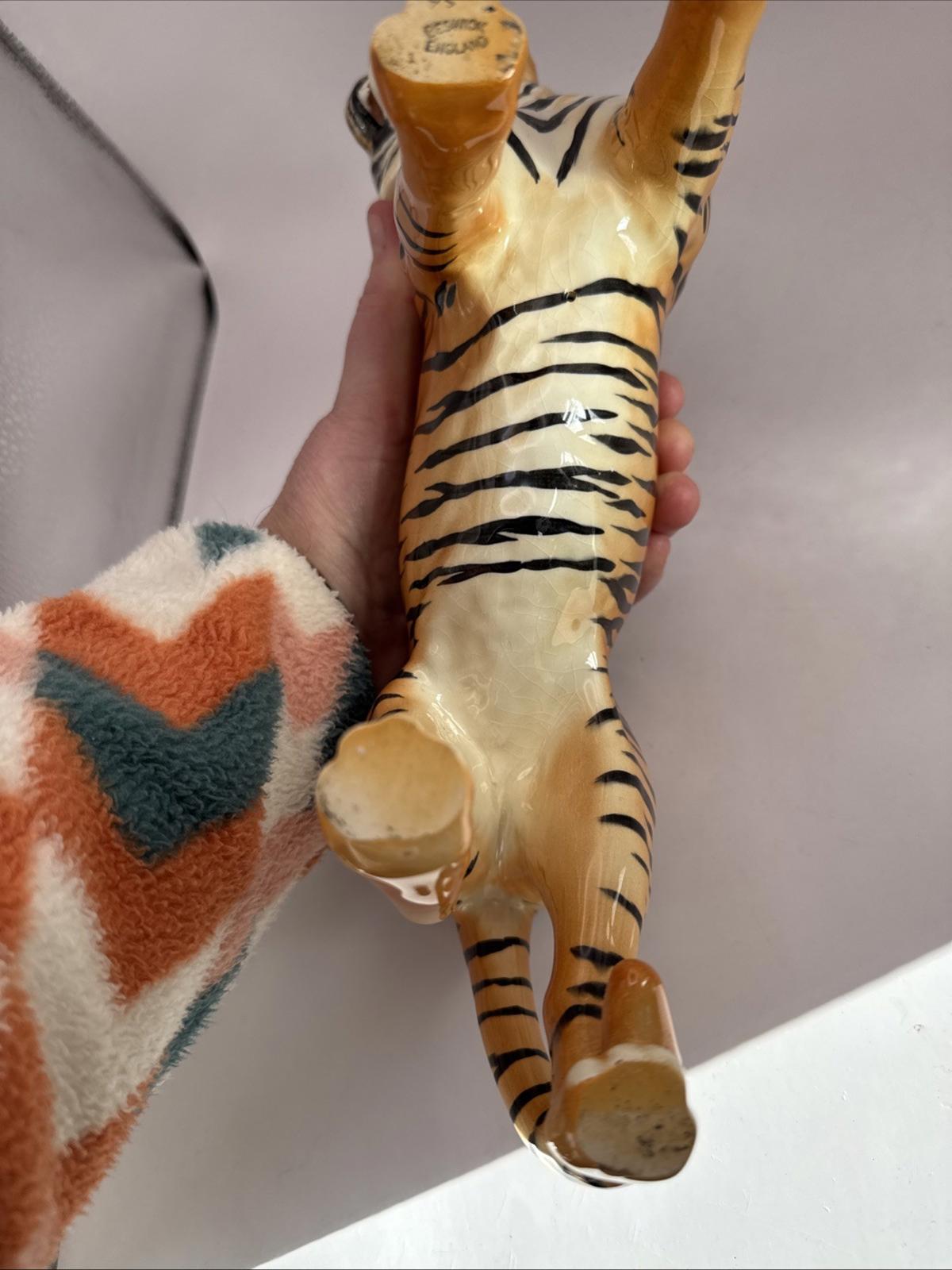 BESWICK BENGAL TIGER  NO: 2096 12 3/4" HAND CAST / PAINTED GRAHAM TONGUE 1955-72