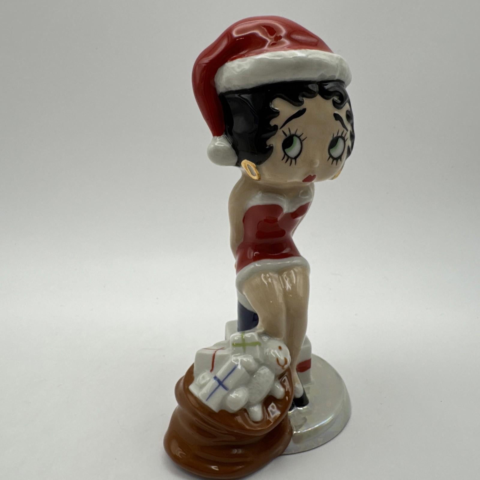 Wade Betty Boop Christmas Surprise Mint Condition Boxed COA Official Product