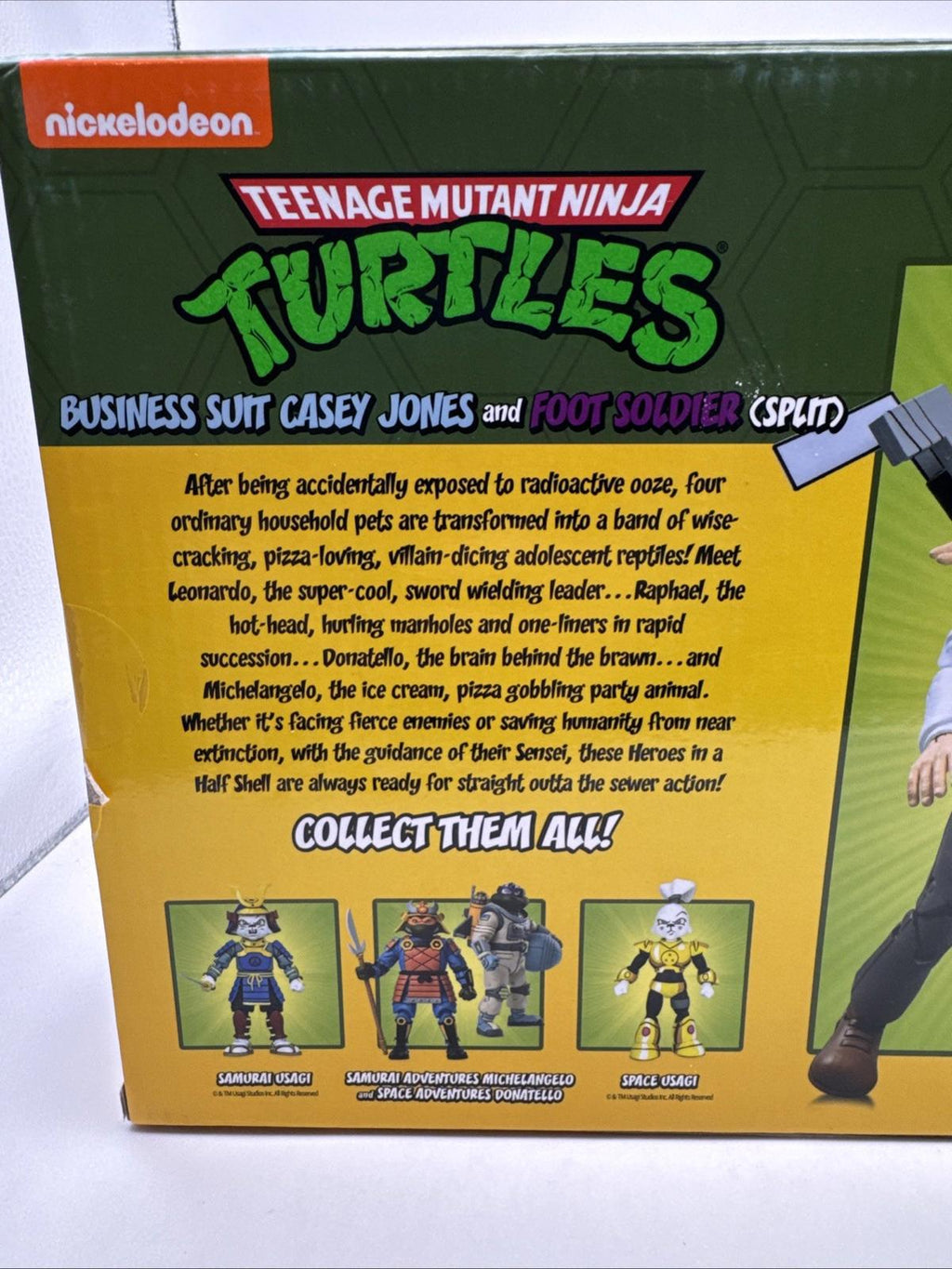 NECA TMNT Business Suit Casey Jones & Split Foot Soldier 7″ Action Figures – 2pk