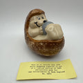Wade Porcelain Figurine Holly Hedgehog Collectable Ceramic England COA 0892