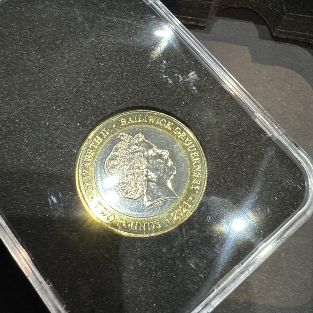 The 100th Anniversary Of Donald Campbell £2 Pair BU Coins With COA