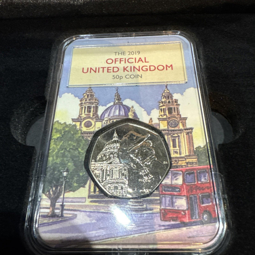 The Capsule Edition The Paddington At St Paul’s Cathedral 50p Coin BU