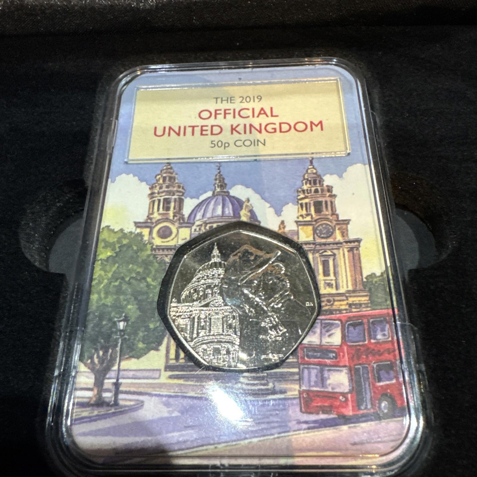The Capsule Edition The Paddington At St Paul’s Cathedral 50p Coin BU