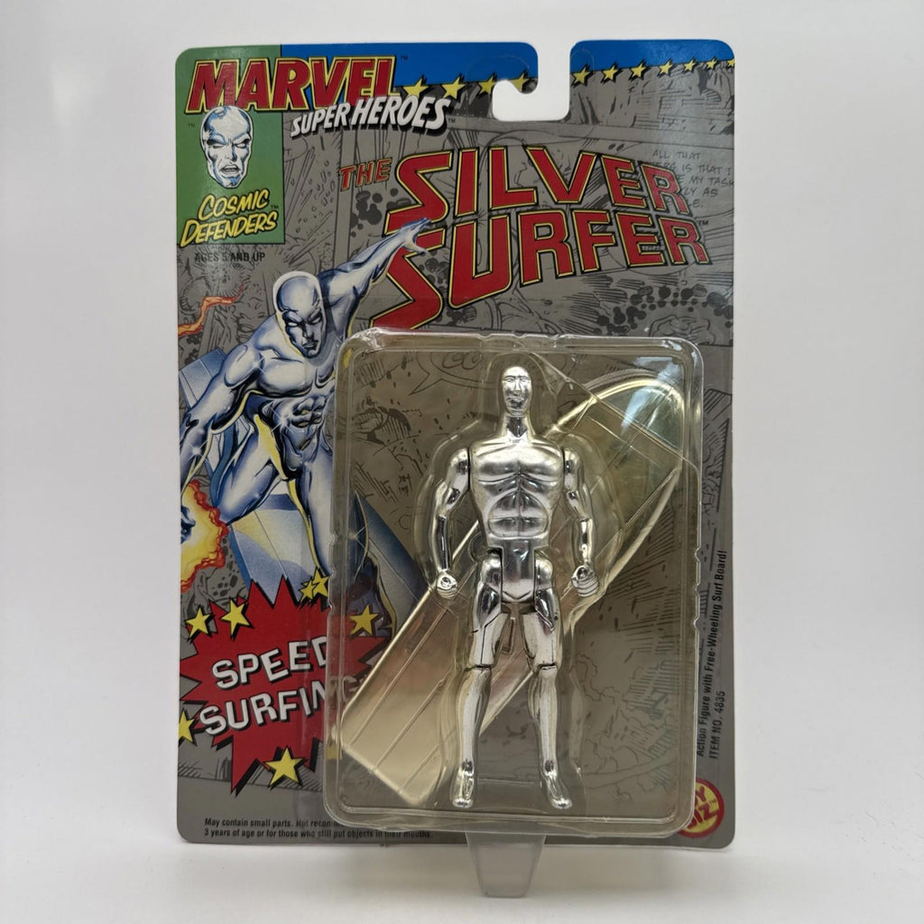 ToyBiz Marvel Super Heroes Fantastic Four The Silver Surfer Action Figure 1992