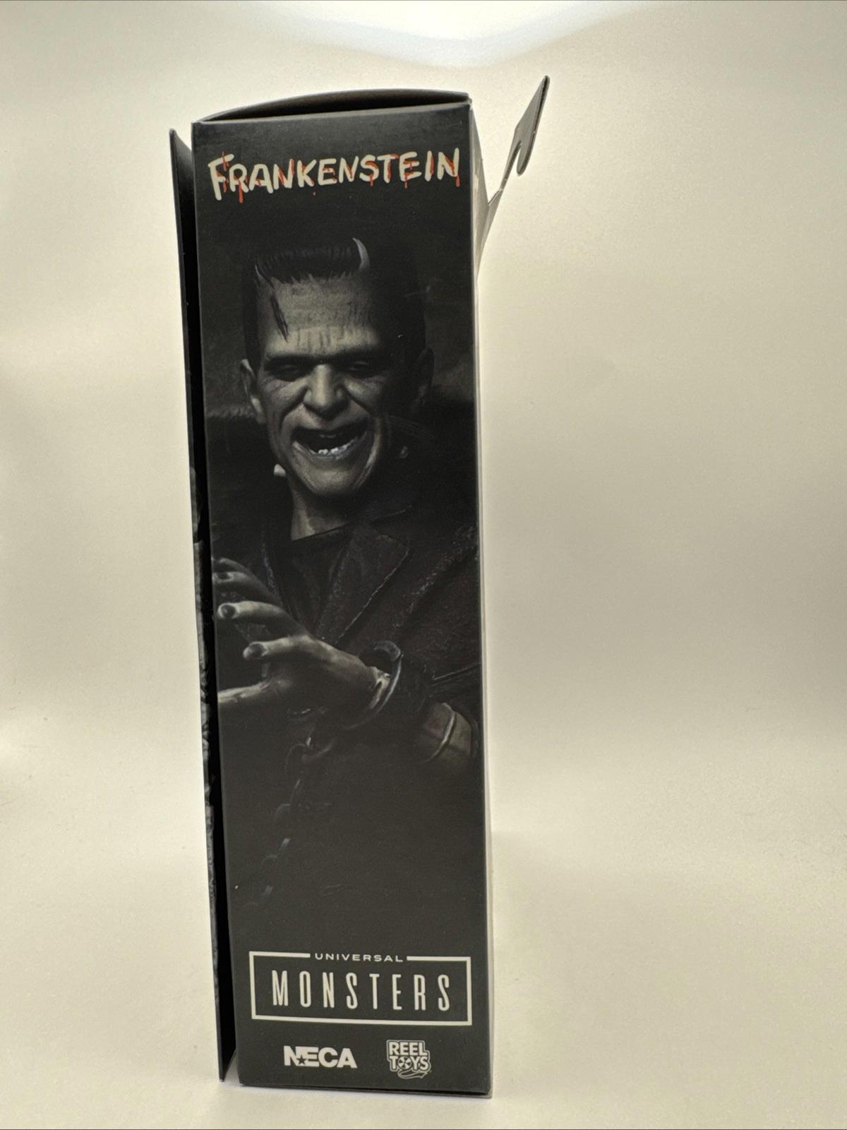 Neca Universal Monsters Ultimate Frankenstein 7" Black & White Figure - New