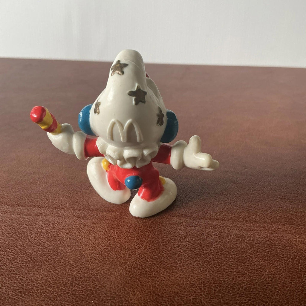1996 McDonald’s Clown Smurf Collectable SM009 Excellent Condition