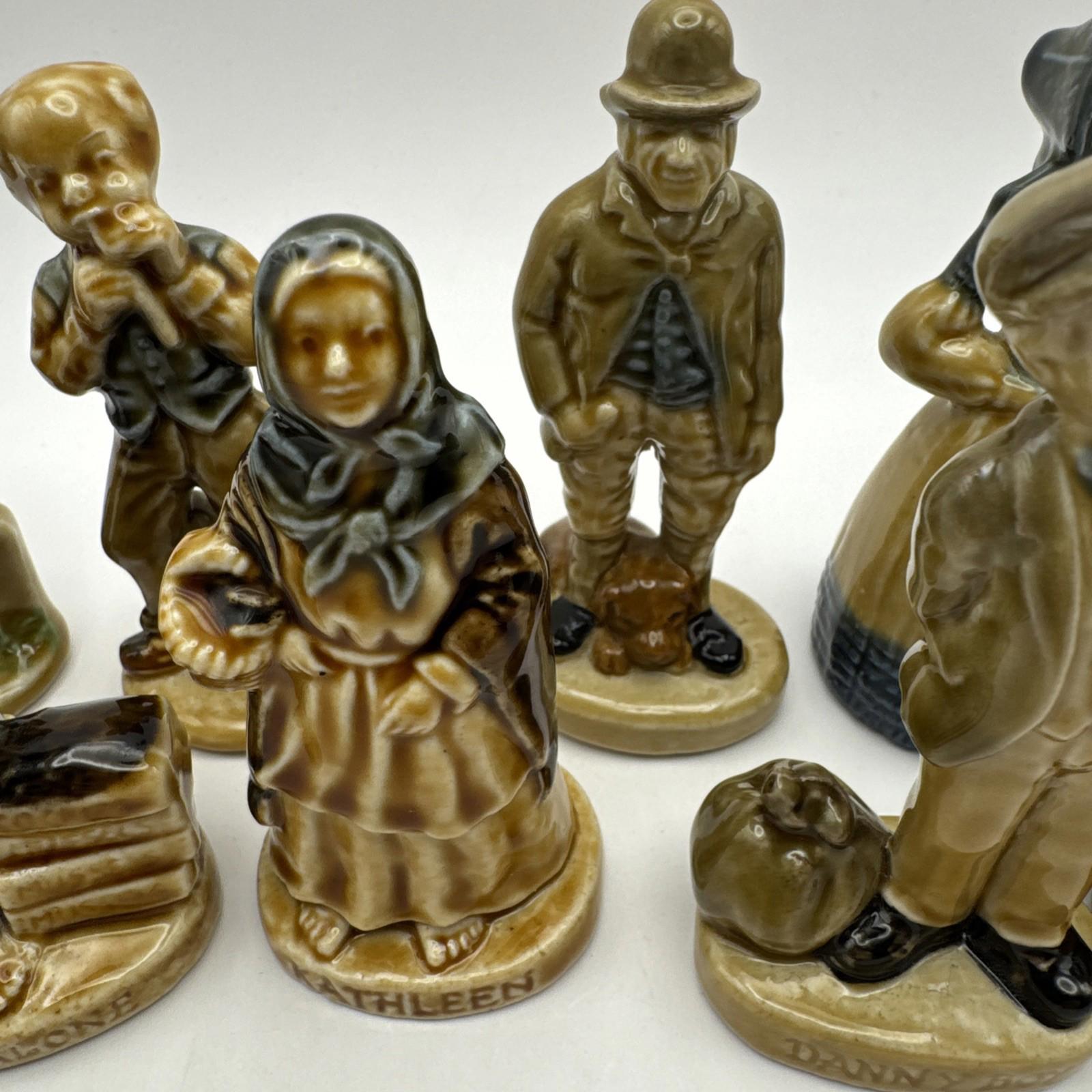 Wade Irish Figures- Complete Set Of 9 pieces VGC Song & Folk Tales