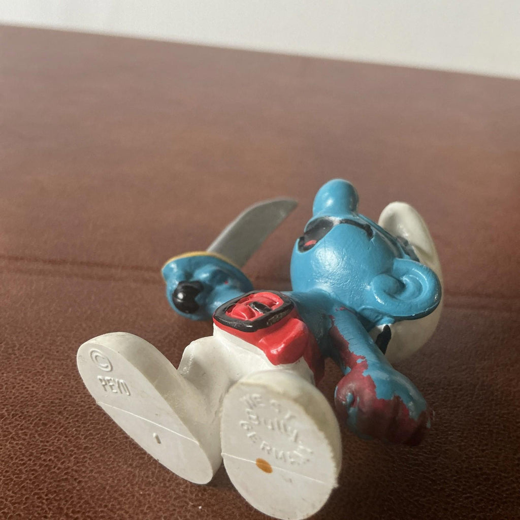 Collectable Vintage Peyo Pirate Smurf 20104 Rare Collectable SM004