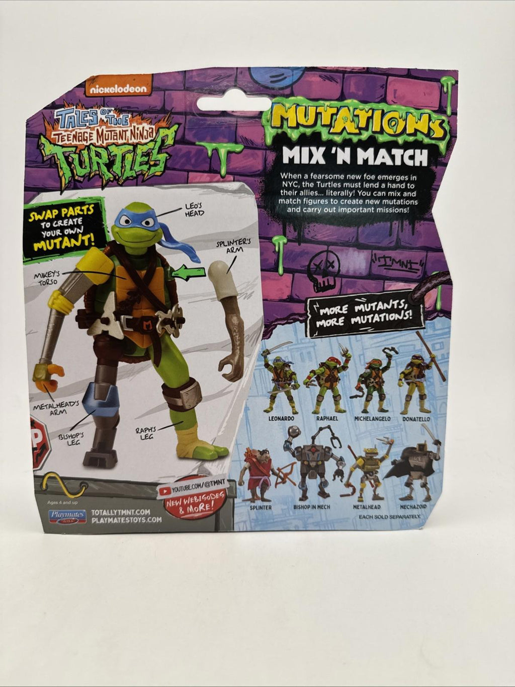 Tales of the Teenage Mutant Ninja Turtles, Mix 'N Match, Splinter