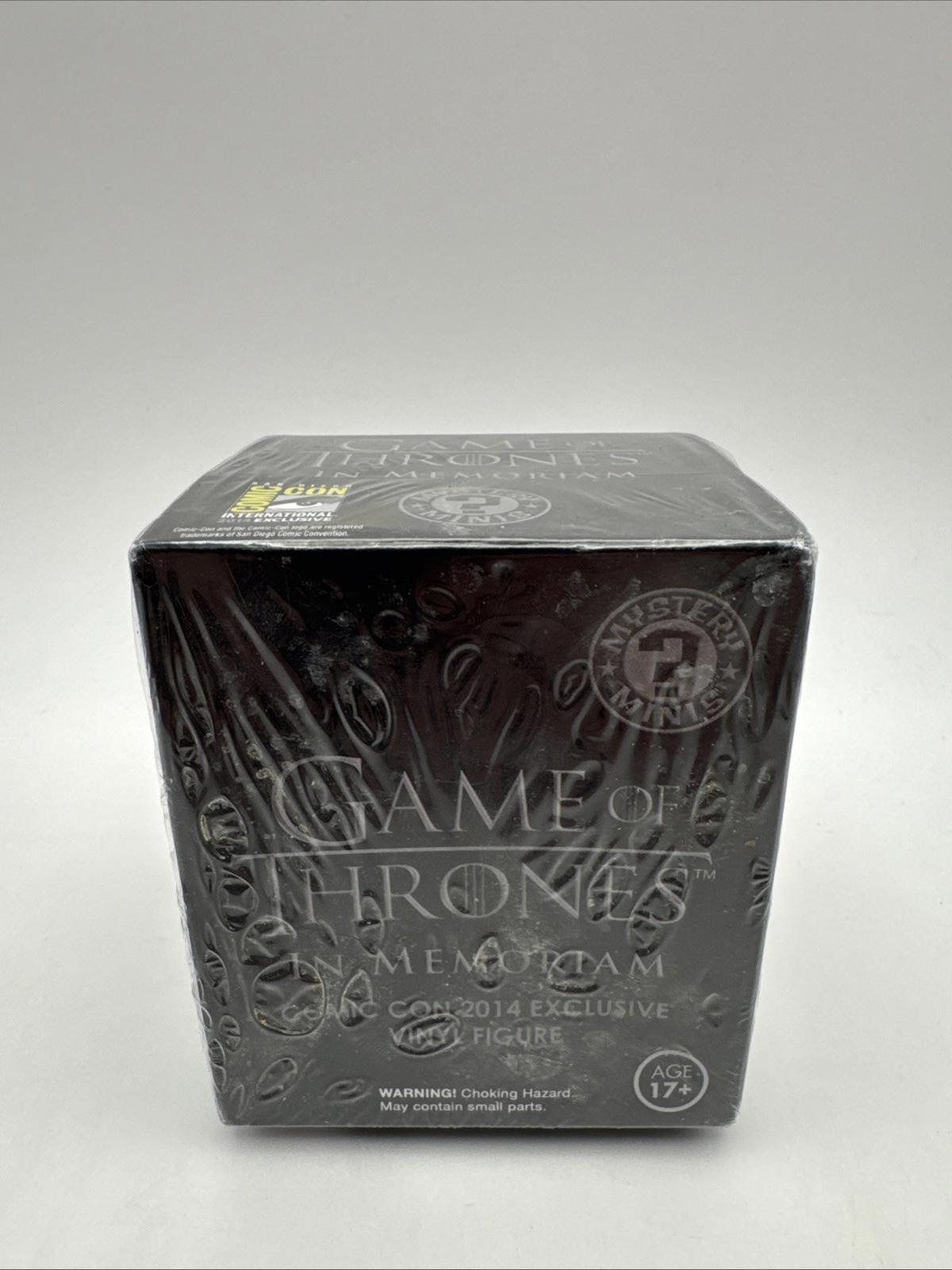 New Funko Mystery Minis Game of Thrones In Memoriam comic con 2014 figure