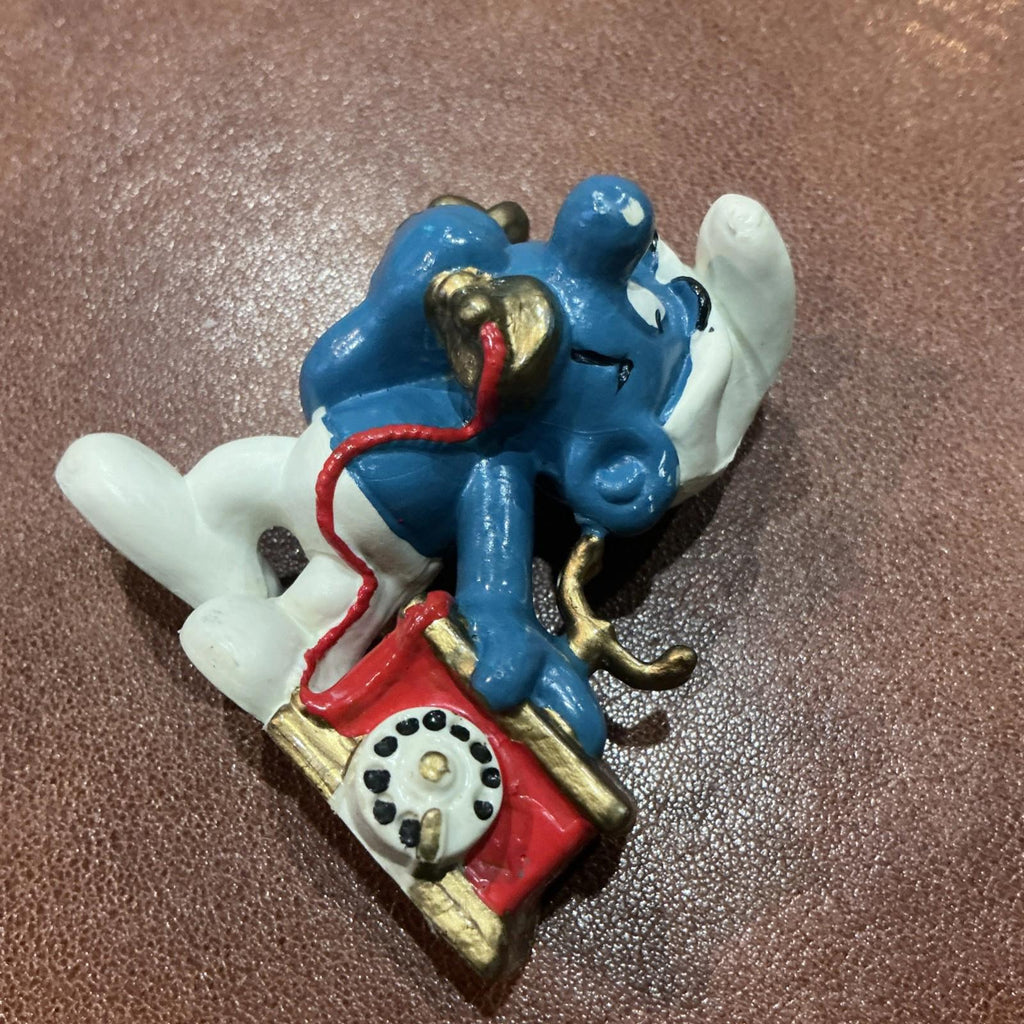 Vintage Telephone Smurf 20062 Excellent Condition Rare Collectable SM049