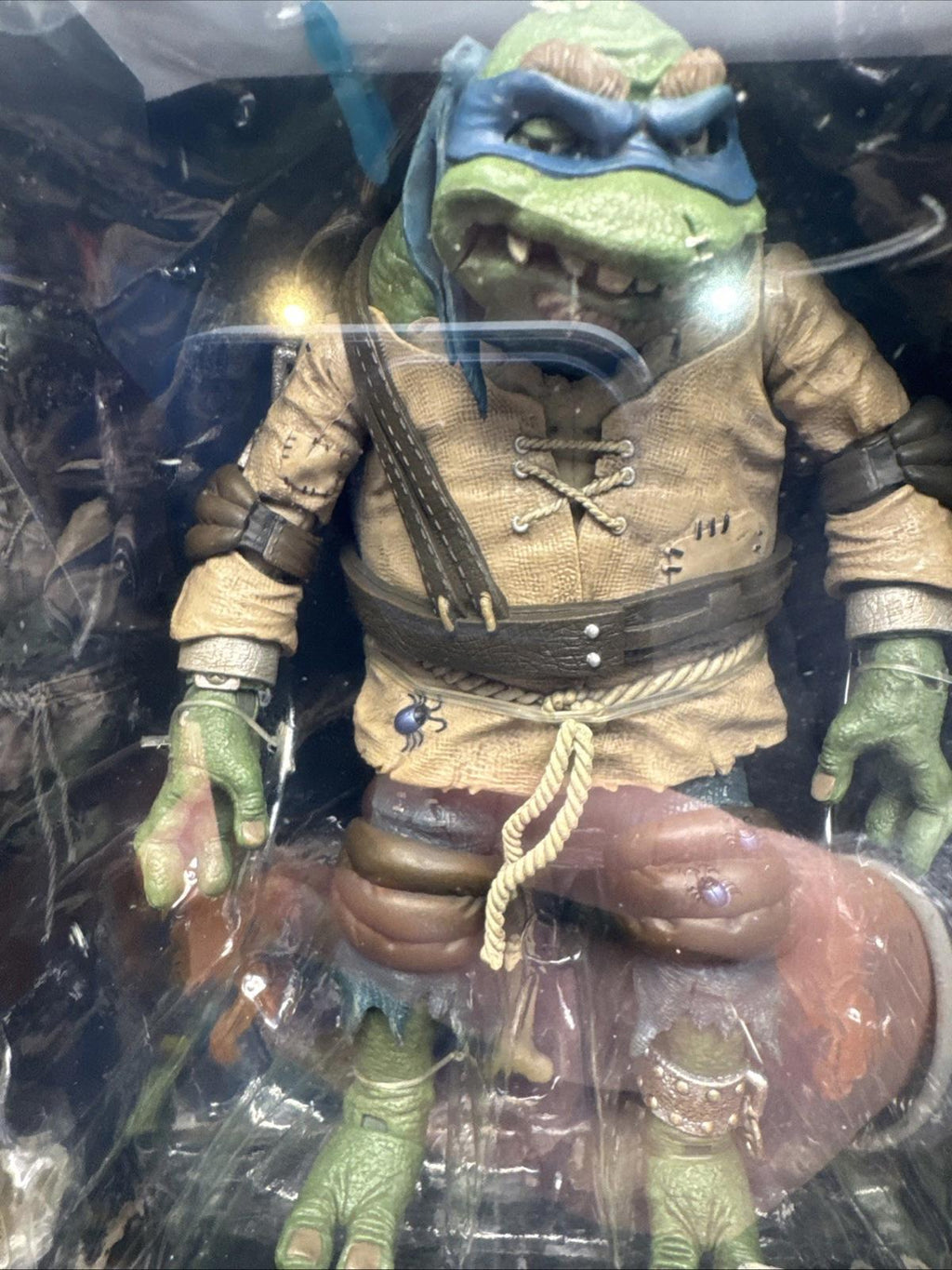 NECA TMNT Ultimate Leonardo Hunchback Universal Monsters Action Figure 7"