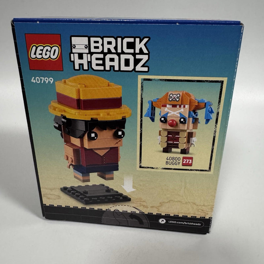 LEGO 40799 BrickHeadz: One Piece: Monkey D. Luffy. Brand New & Sealed.