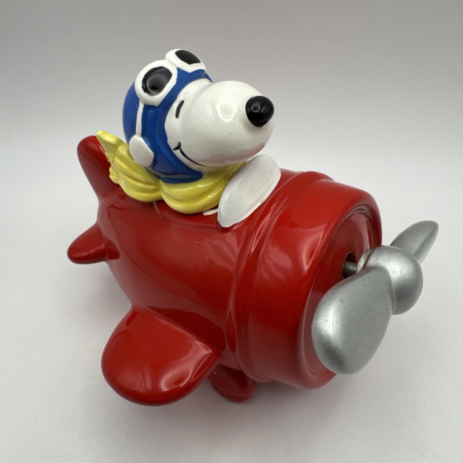 Peanuts Vintage Schmid Around The World In 80 Days Music Box