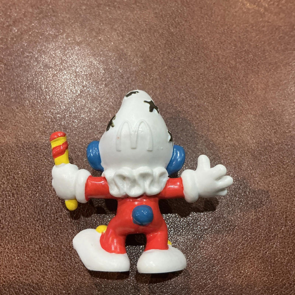 1996 McDonald’s Clown Smurf Collectable SM043