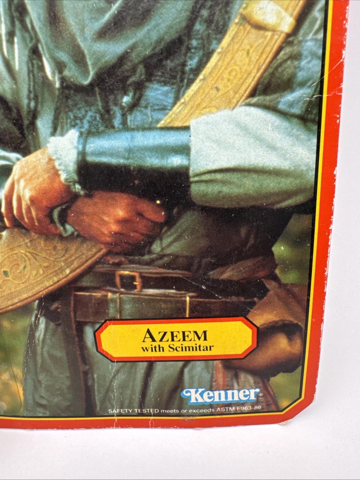 Robin Hood Figure Prince of Thieves - Azeem - Kenner - 1991 - Card Damaged