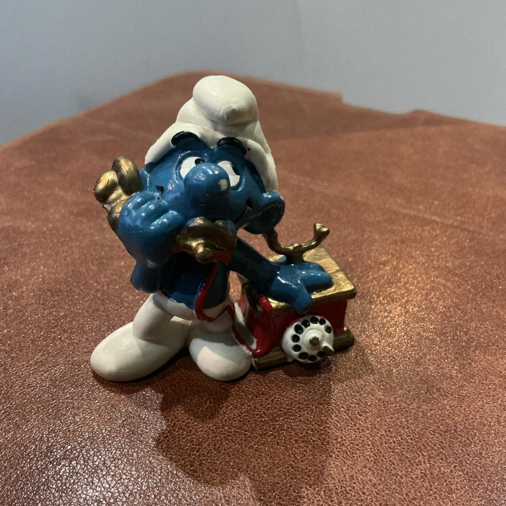 Vintage Telephone Smurf 20062 Excellent Condition Rare Collectable SM049
