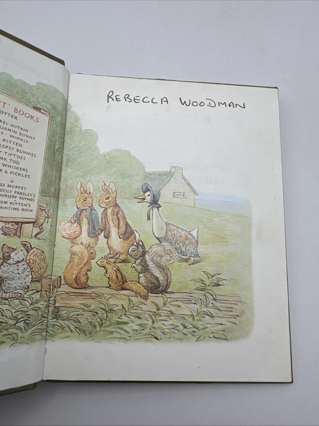 Vintage Beatrix Potter’s Cecily Parsley's Nursery Rhymes Collectable Book 1987
