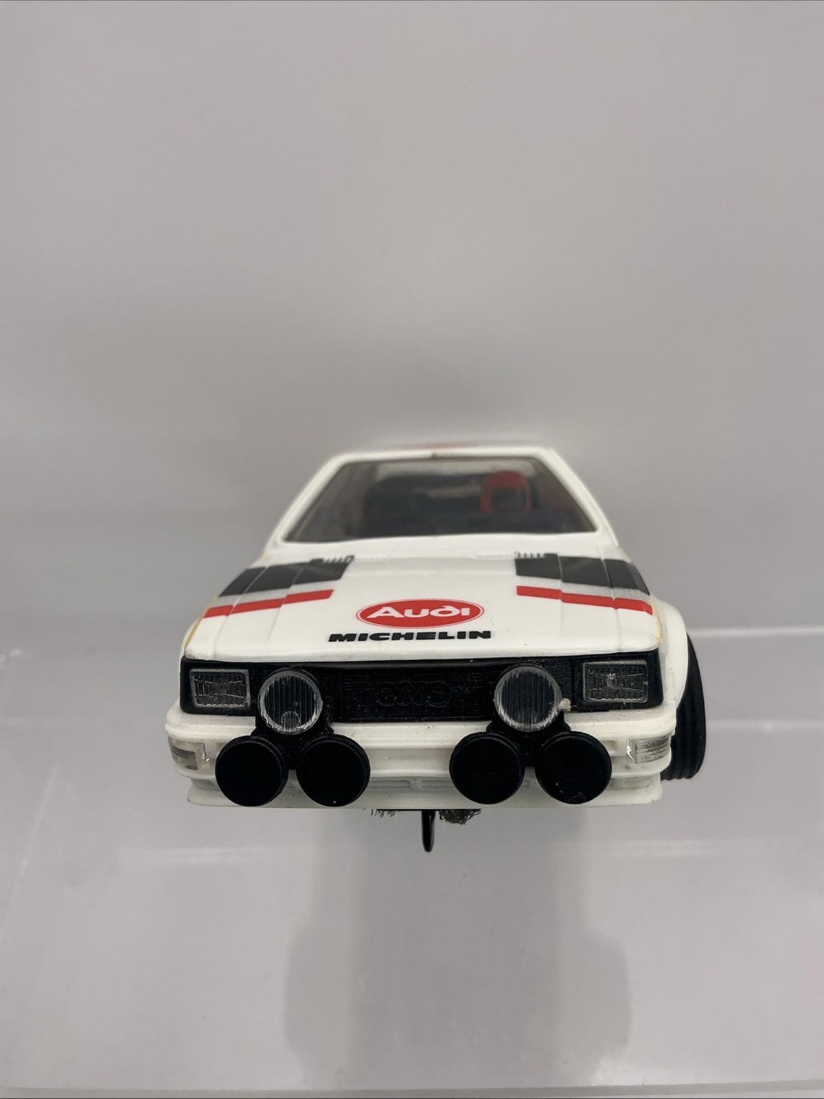 Scalextric Audi Quattro 4X4 C349 No1 Slot Car Model Working
