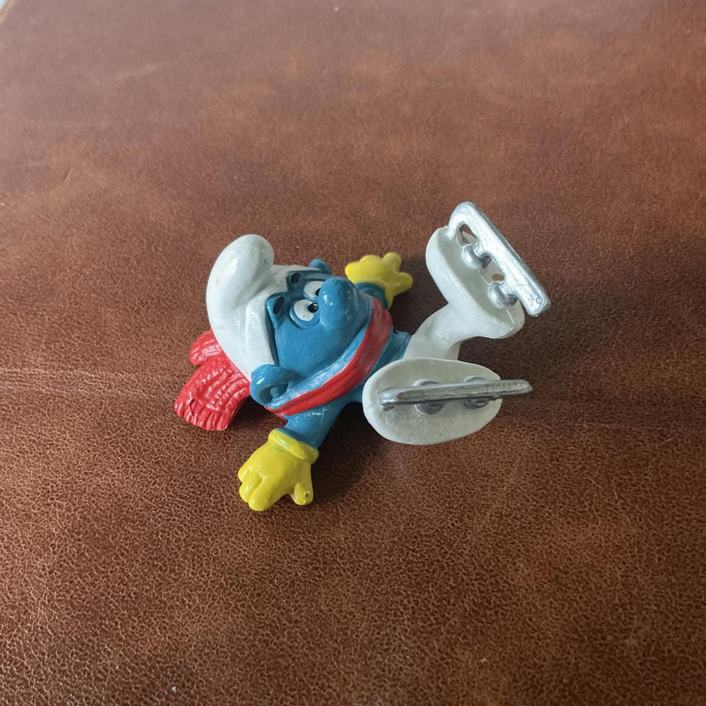 1980 Vintage Ice Skater Smurf 20121 Rare Collectable SM021