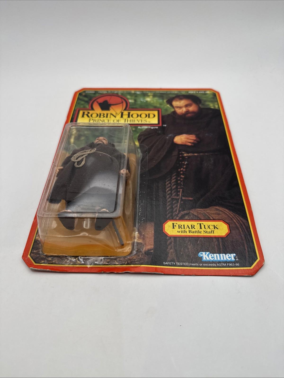 Kenner Robinson Hood Prince Of Thieves Friar Tuck With Battle Staff Figure