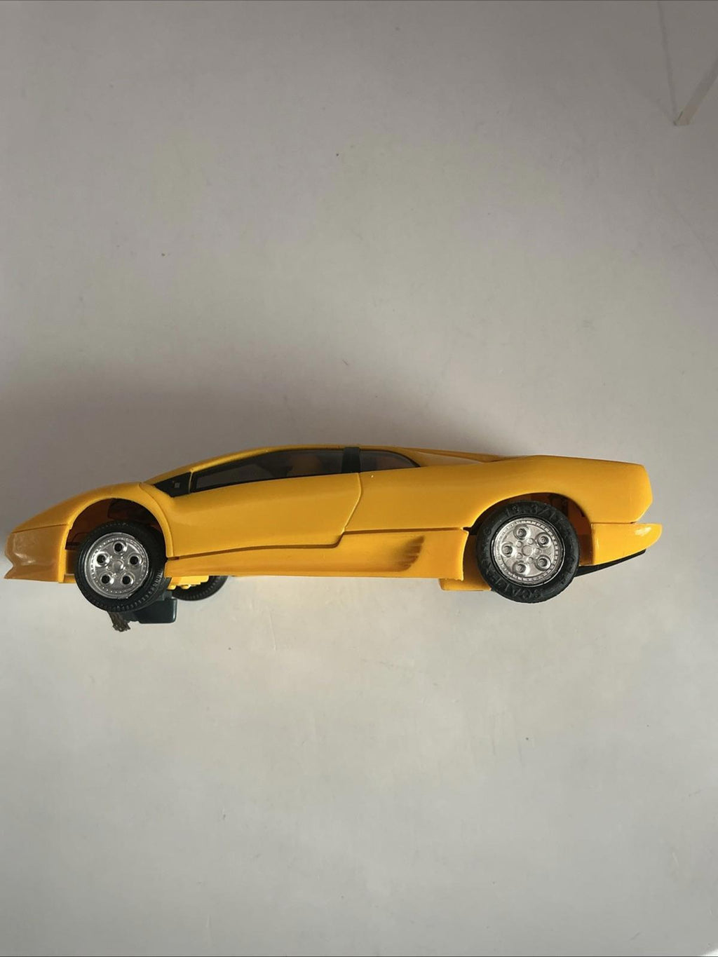 Scalextric Lamborghini Diablo C127 Yellow VGC Original Box
