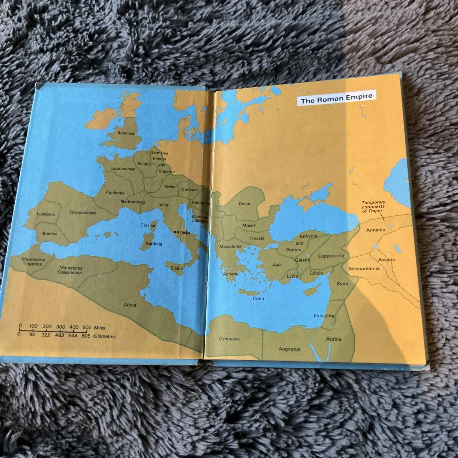 2 Vintage Ladybird Books Great Civilisations Rome & Julius & Roman Britain