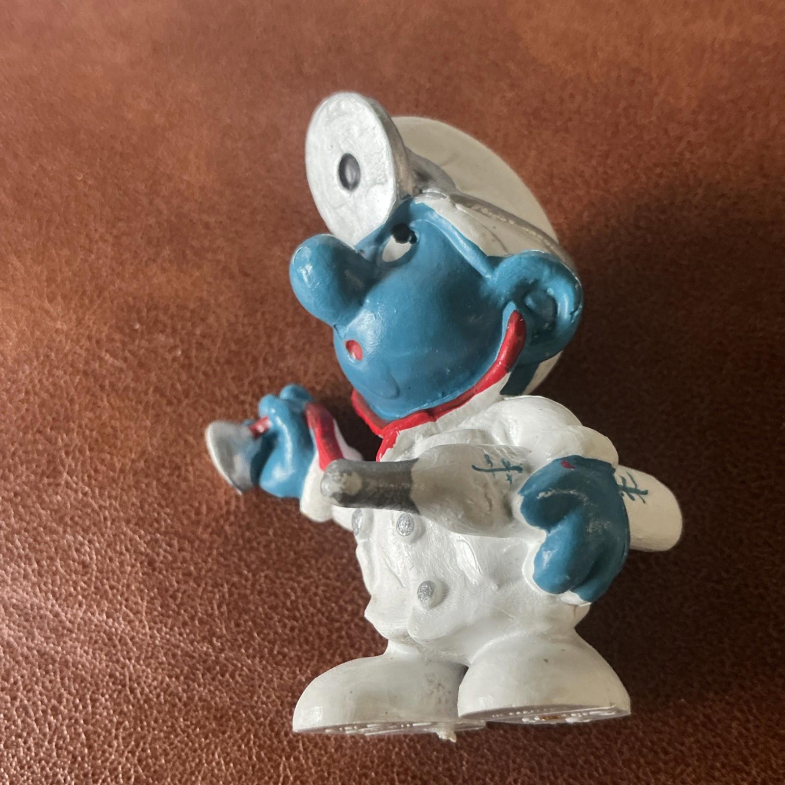 Vintage Doctor Smurf 20037 Peyo 1978 VGC Rare Collectable SM034