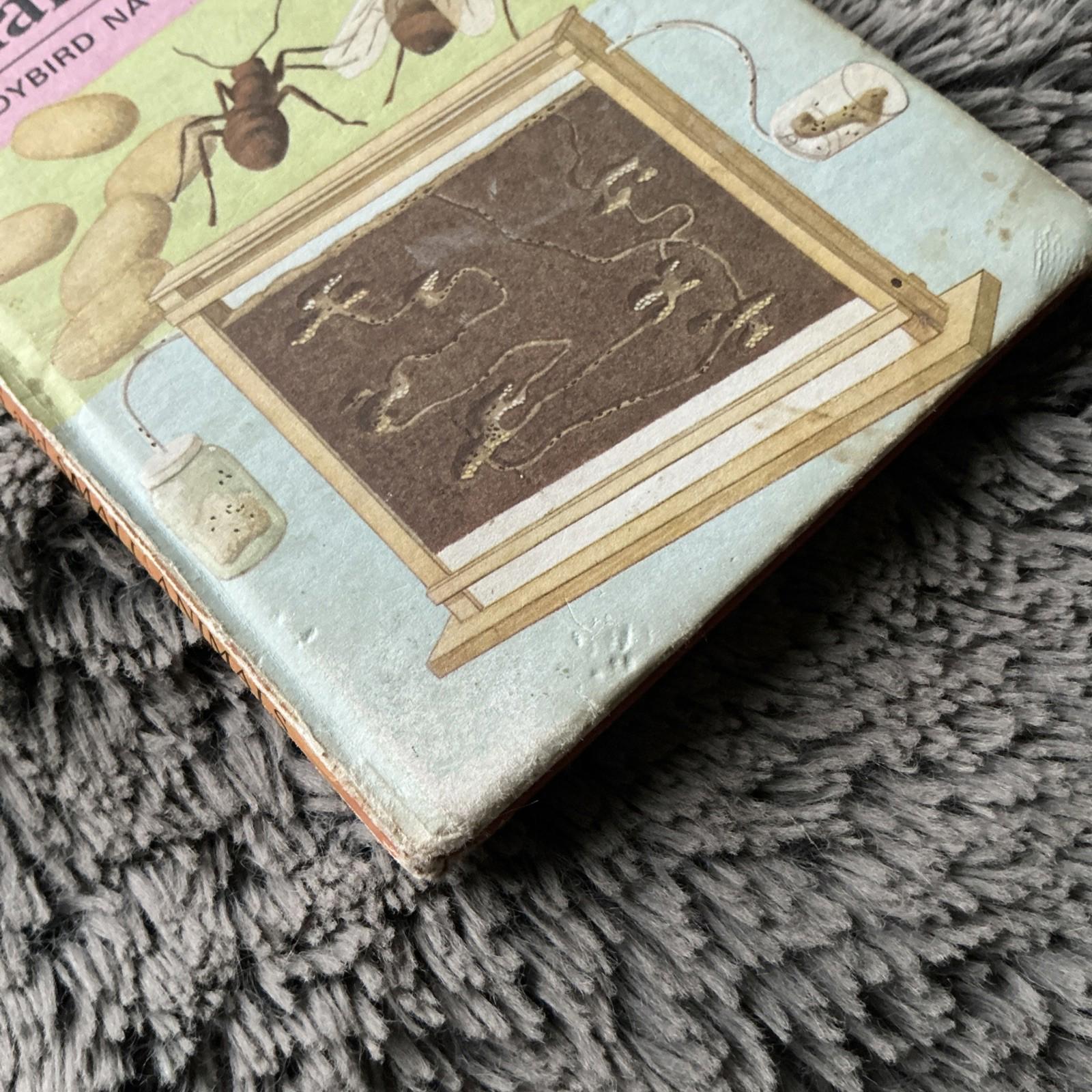 2 X Vintage Ladybird Books Insects & Small Animals And Pond Life 1972 1966