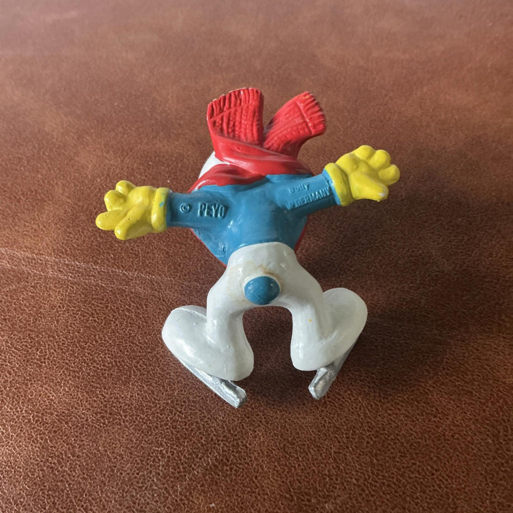 1980 Vintage Ice Skater Smurf 20121 Rare Collectable SM021
