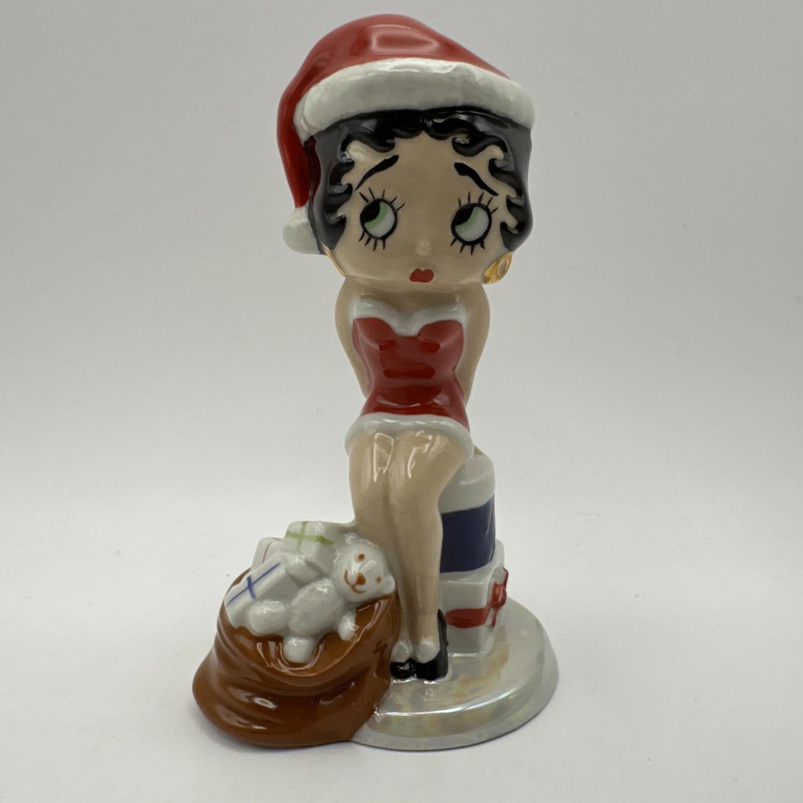 Wade Betty Boop Christmas Surprise Mint Condition Boxed COA Official Product