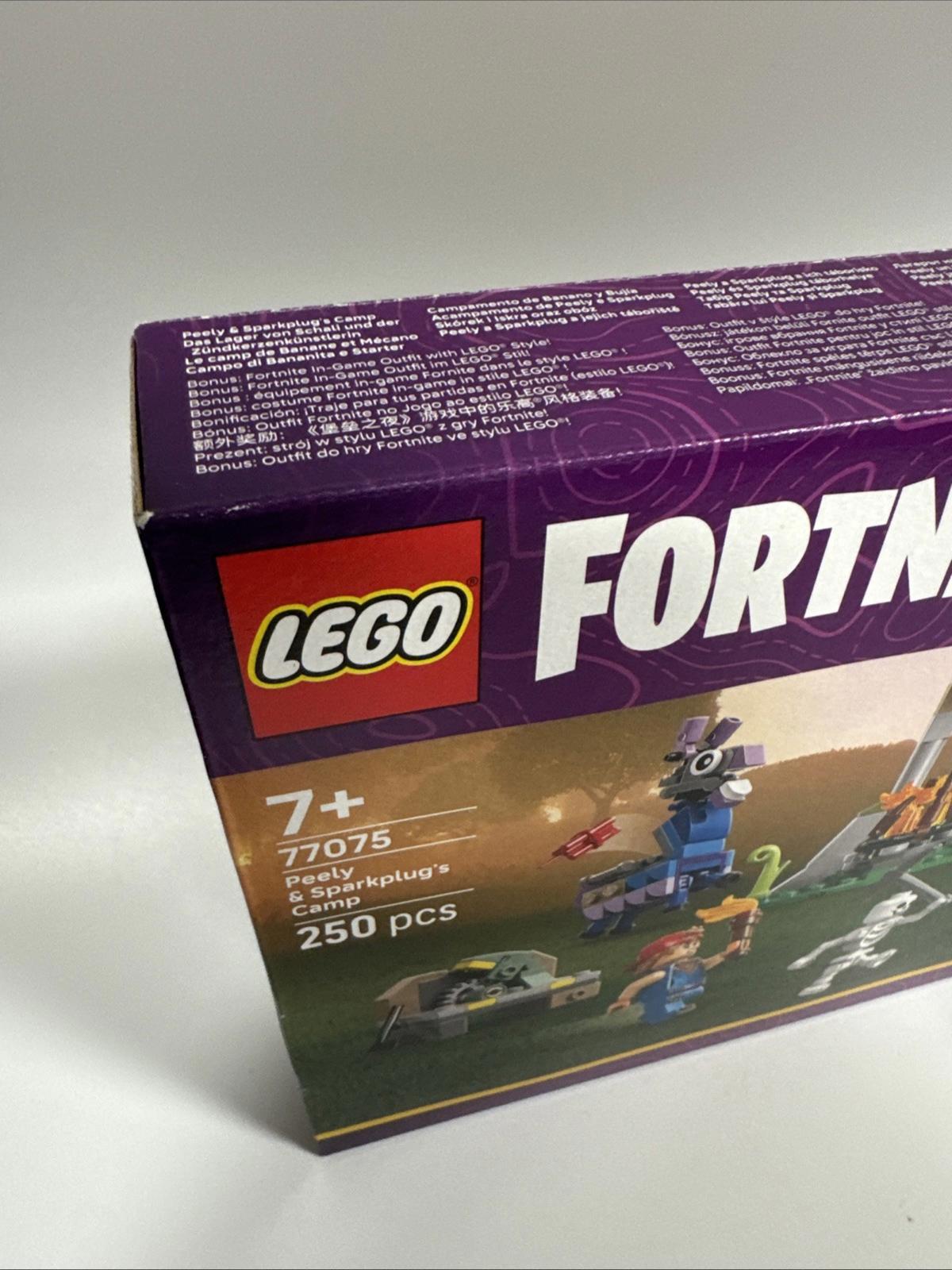LEGO Fortnite 77075 Peely and Sparkplug’s Camp New Sealed
