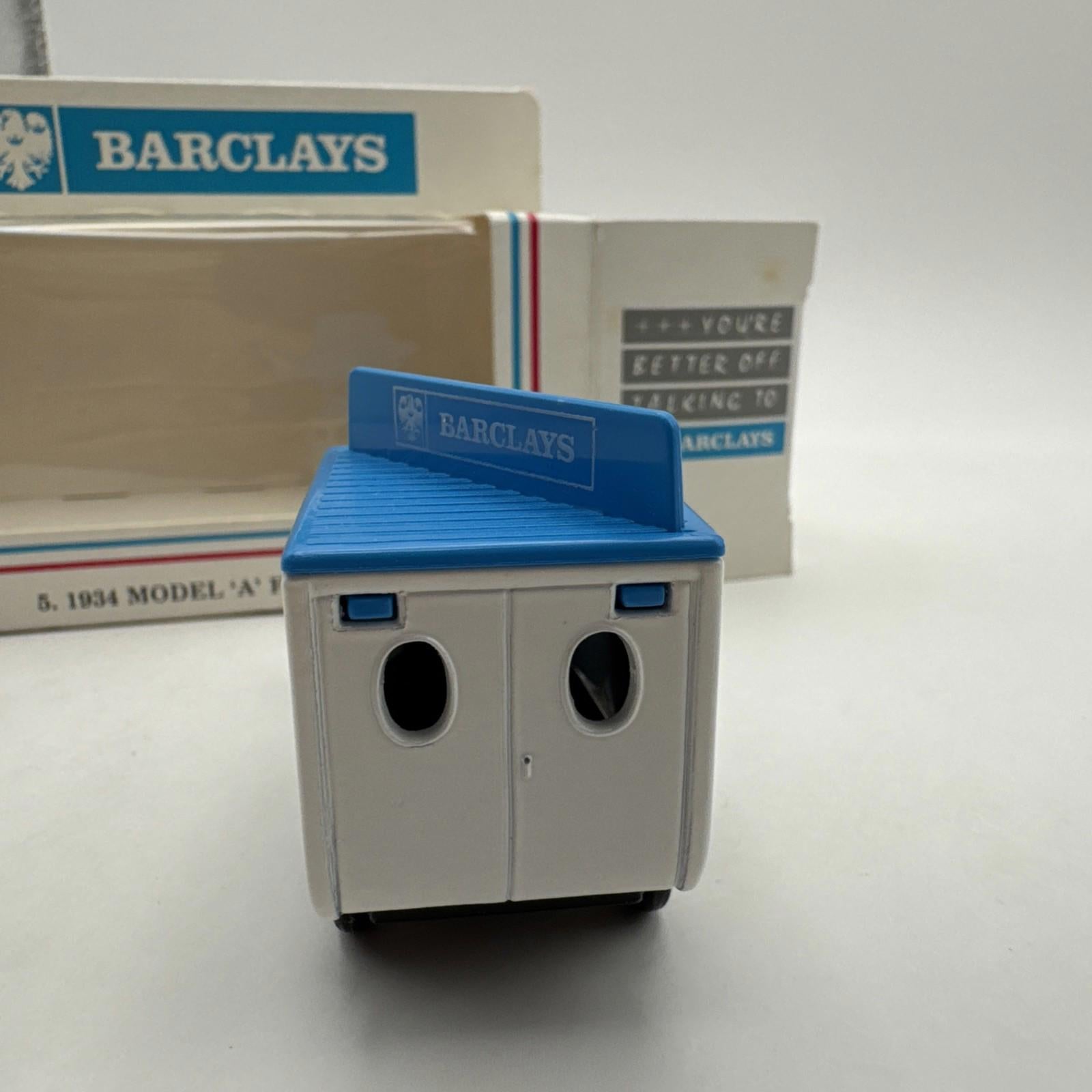 Vintage LLedo Barclays Parcel Van car model limited edition 1934 Dennis Parcels