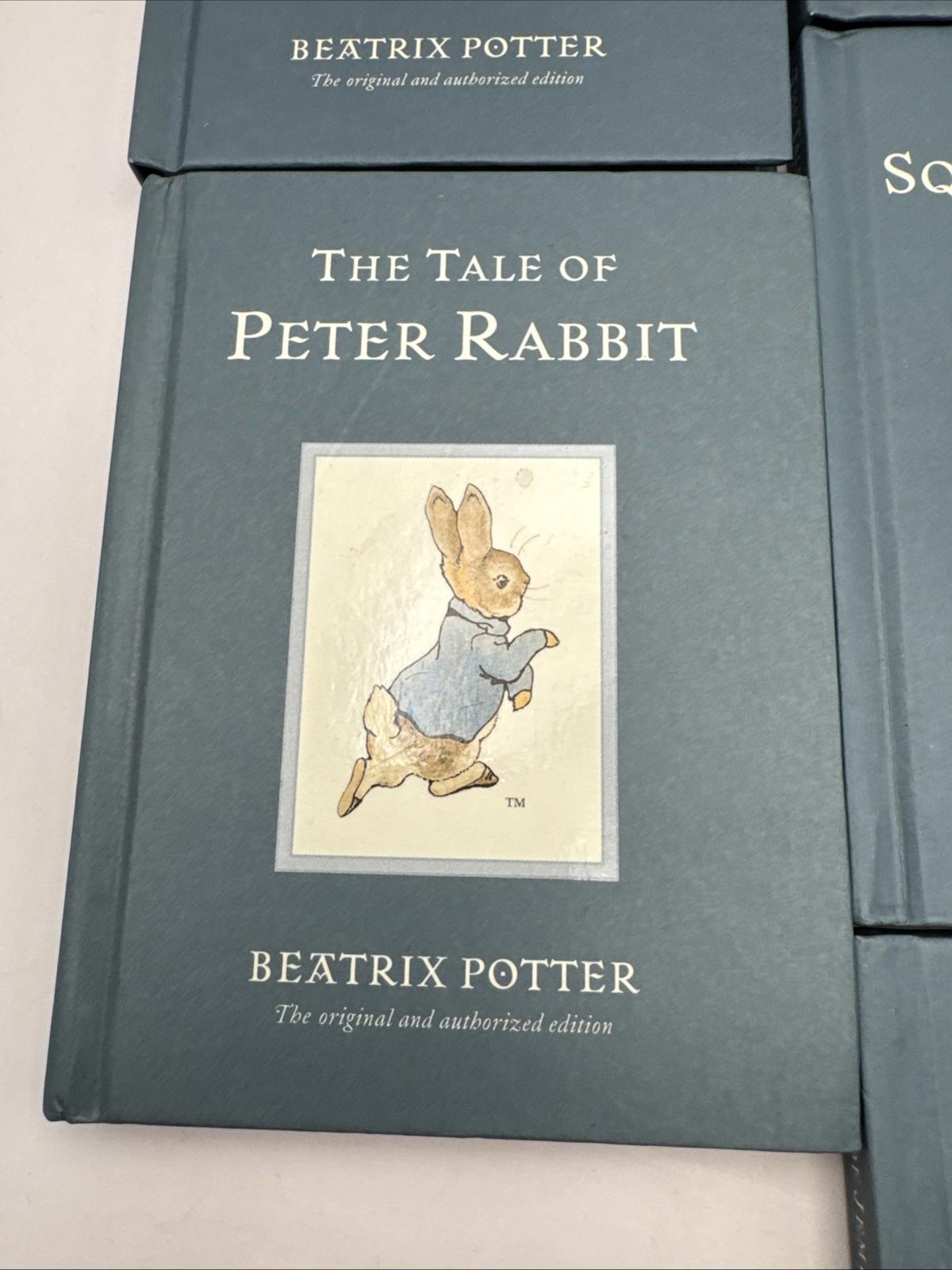 Beatrix Potter 7 small hardcover story books in excellent condition 2002