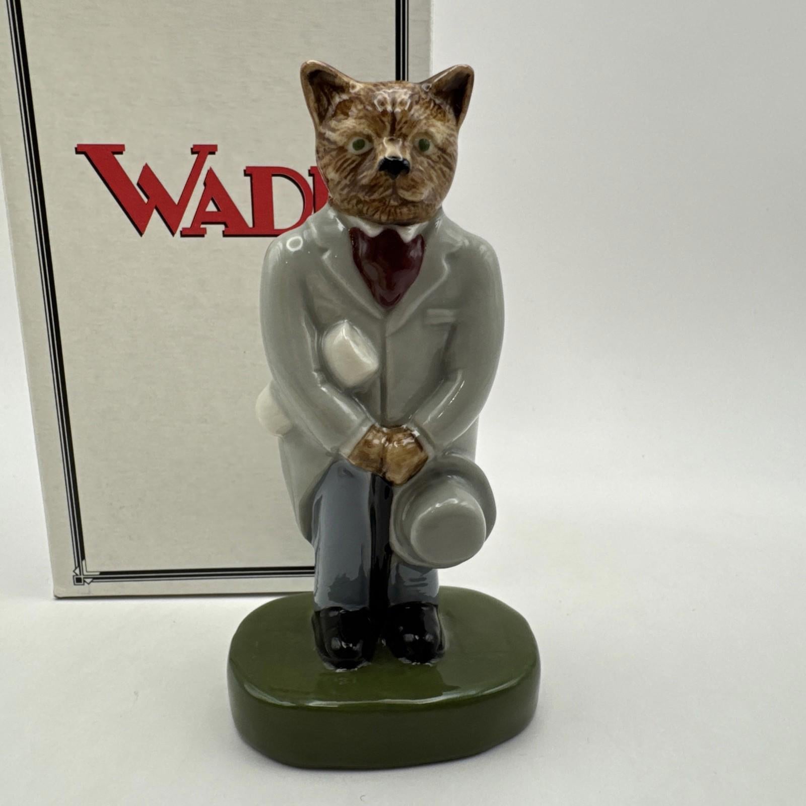 Boxed collectable Wade The City Gent Catkins character Limited Edition of 1500