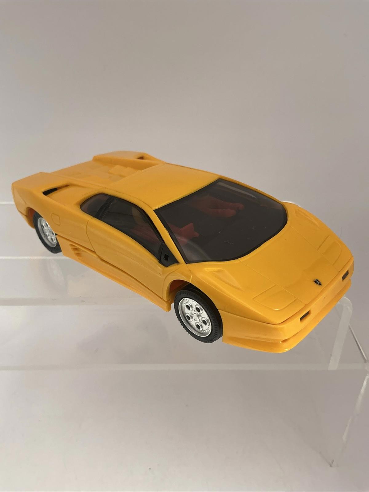 Scalextric Lamborghini Diablo C127 Yellow VGC Original Box
