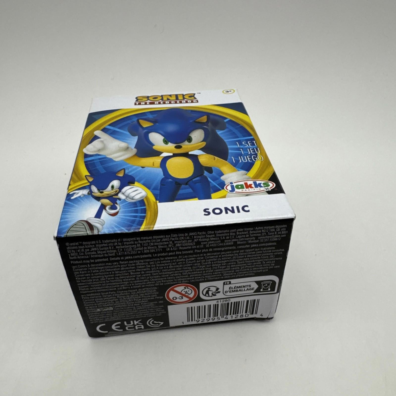 Jakks Sonic The Hedgehog 2024 Sonic Figure Sealed Box