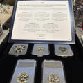The UK 2020 Commemorative Coins Collectors Edition - 5 Coins Set With COA 0377