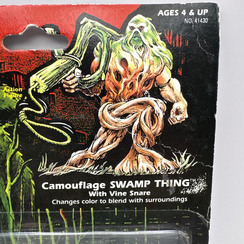 Kenner 1990 Swamp Thing Camouflage Swamp Thing With Vine Snare Vintage