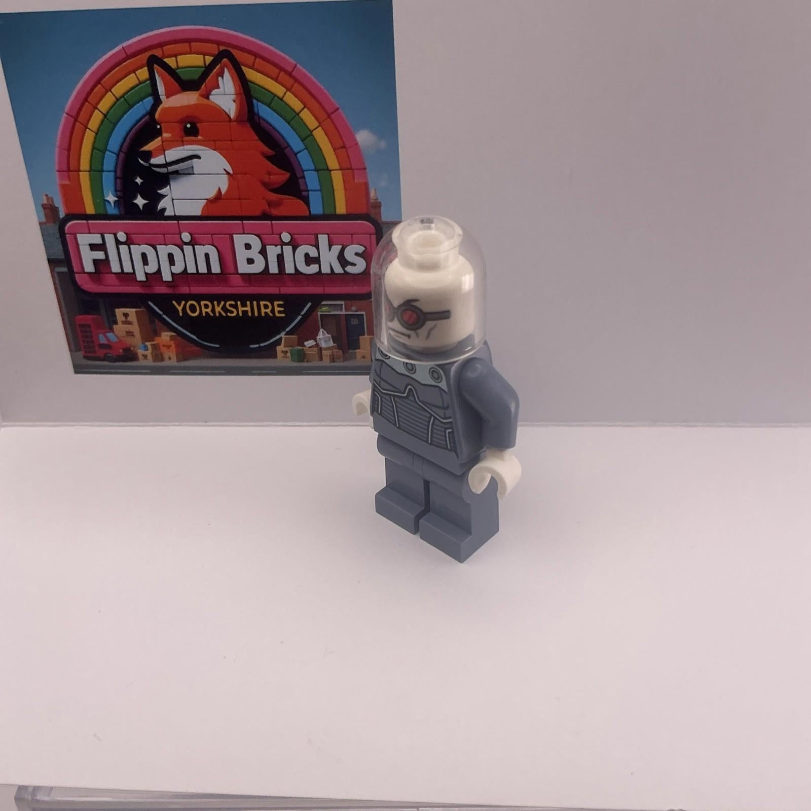 Lego Mini Figure SH 1082 - Mr Freeze - New & Genuine From Set 76300