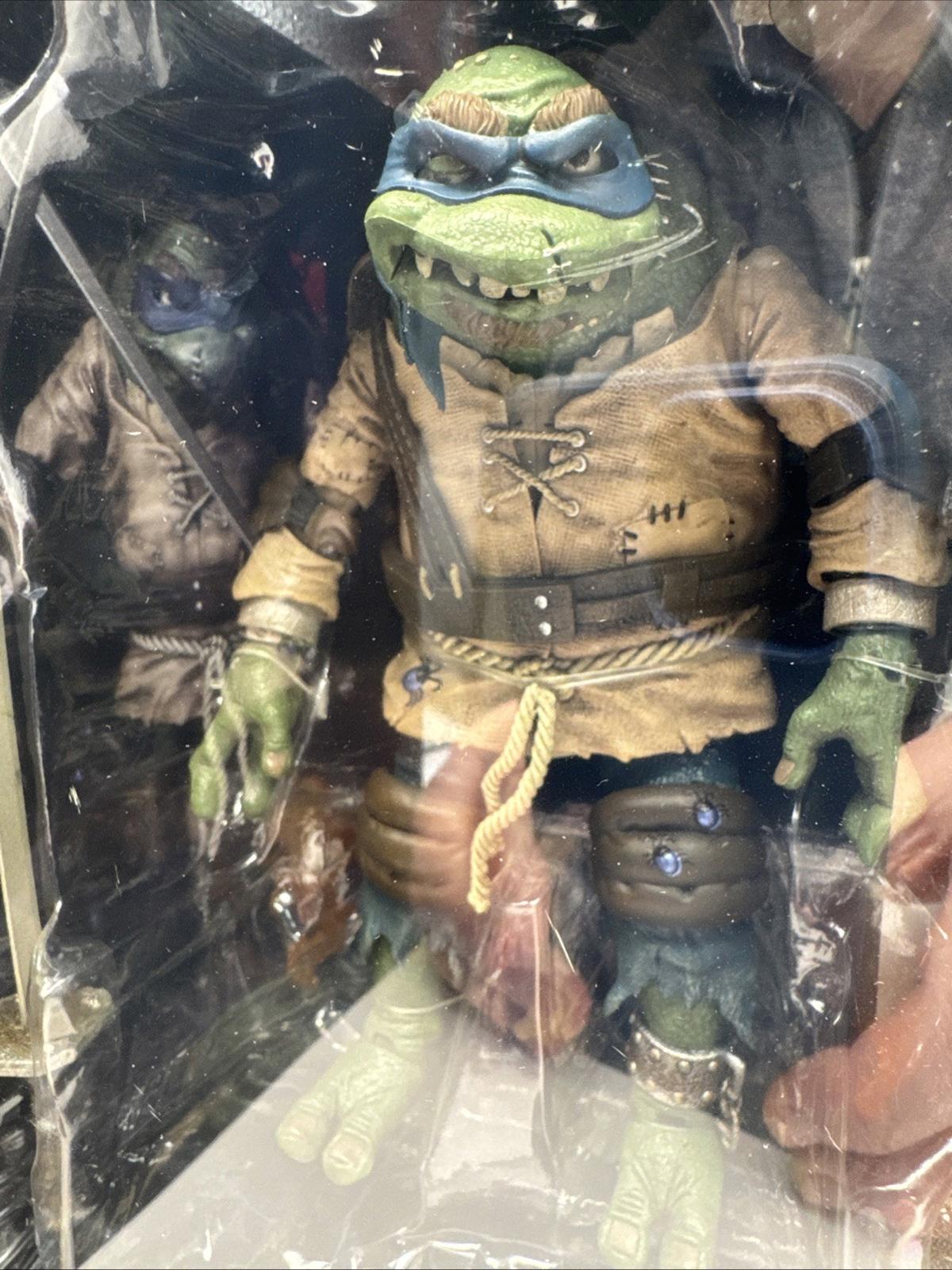 NECA TMNT Ultimate Leonardo Hunchback Universal Monsters Action Figure 7"