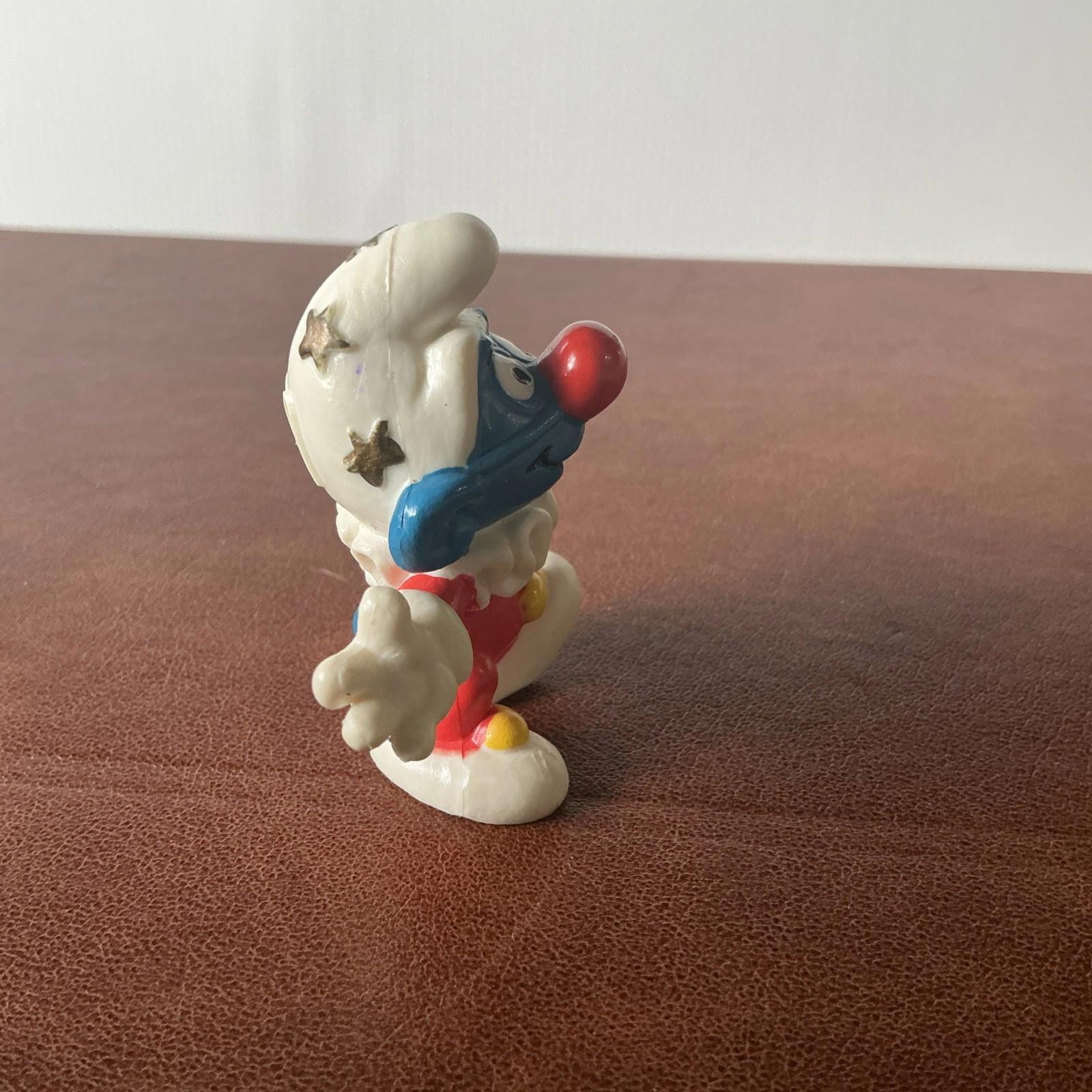 1996 McDonald’s Clown Smurf Collectable SM009 Excellent Condition