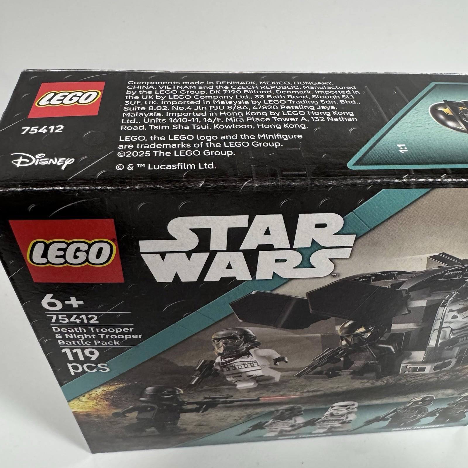 Lego Star Wars 75412 Death Trooper & Night Trooper Battle Pack New & Sealed
